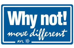 Logo AVL Why not! move different Logo AVL Why not! move different