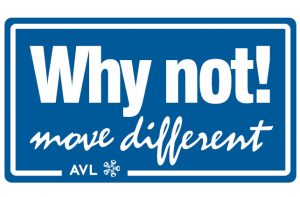 Logo AVL Why not! move different