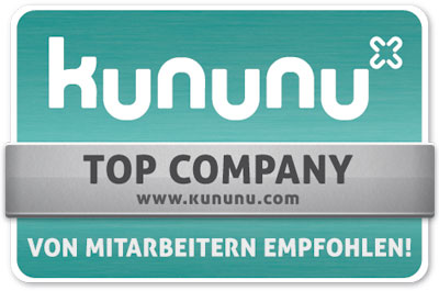 Kununu Top Company: Von Mitarbeitern empfohlen!